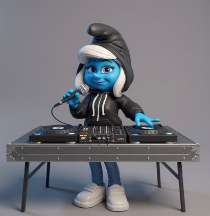 🎙️💙 DJ Smurfette — Music Is My Forever 💙🎙️